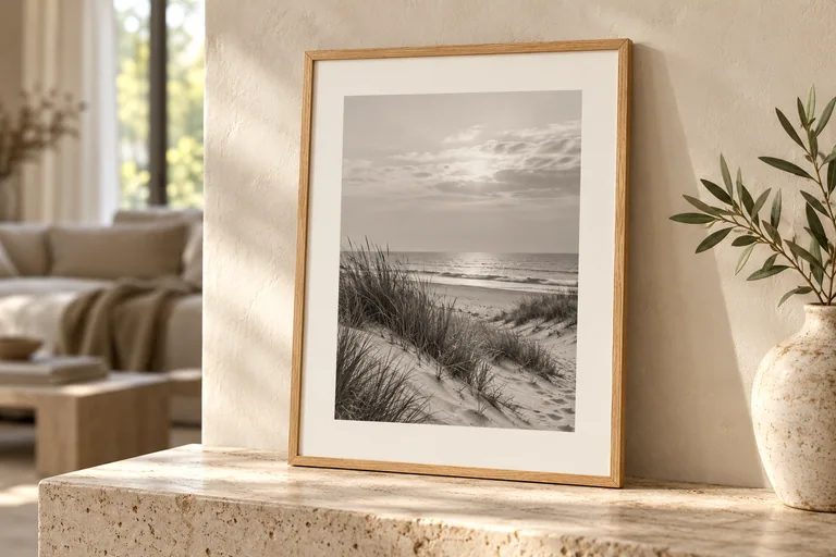 Bilderrahmen Eiche · Wohninspiration
