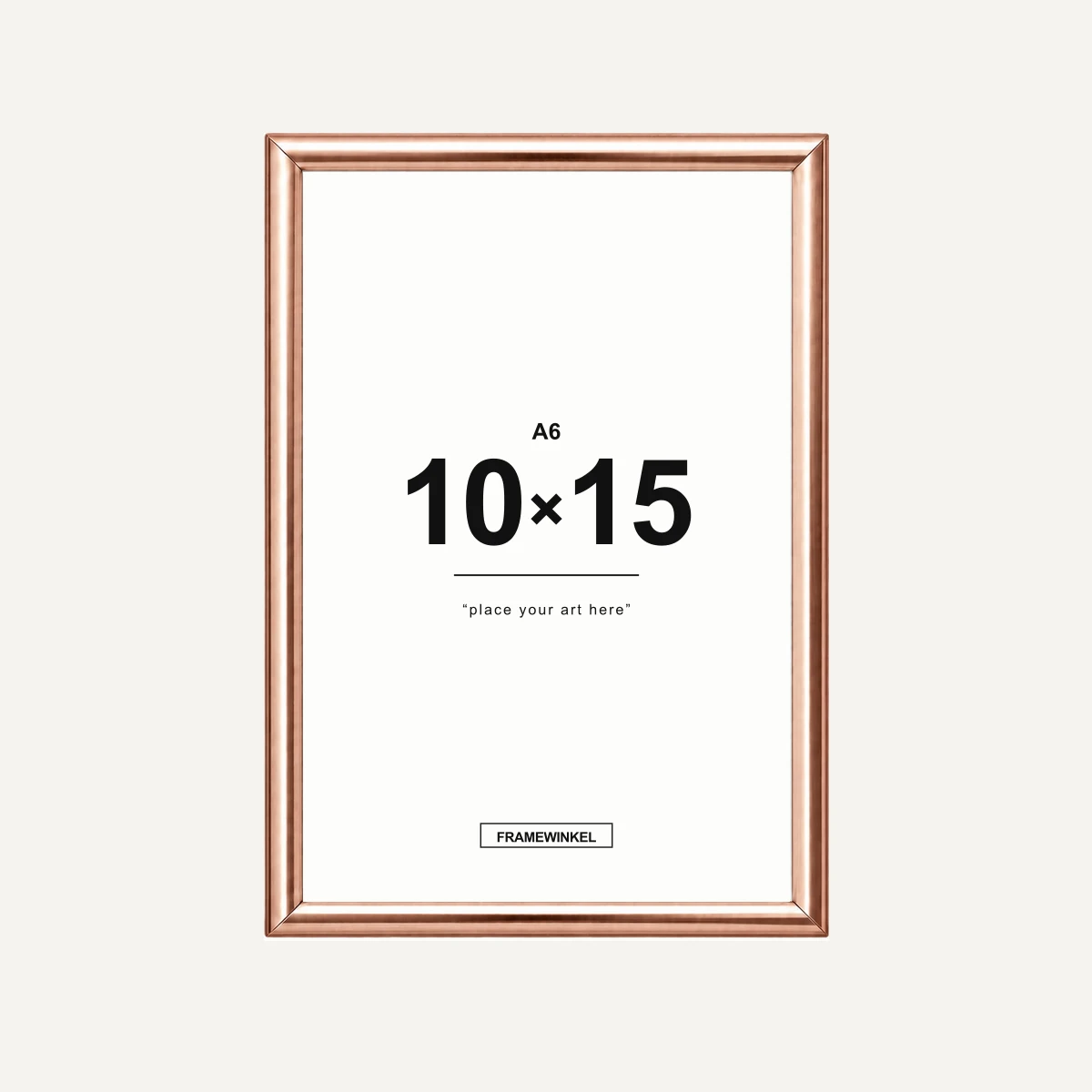 Rosé fotolijst · 10 × 15 cm (A6)