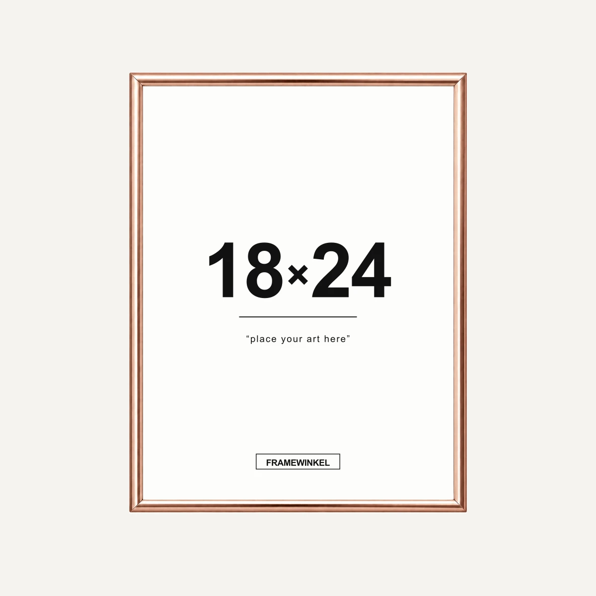 Rosé fotolijst · 18 × 24 cm