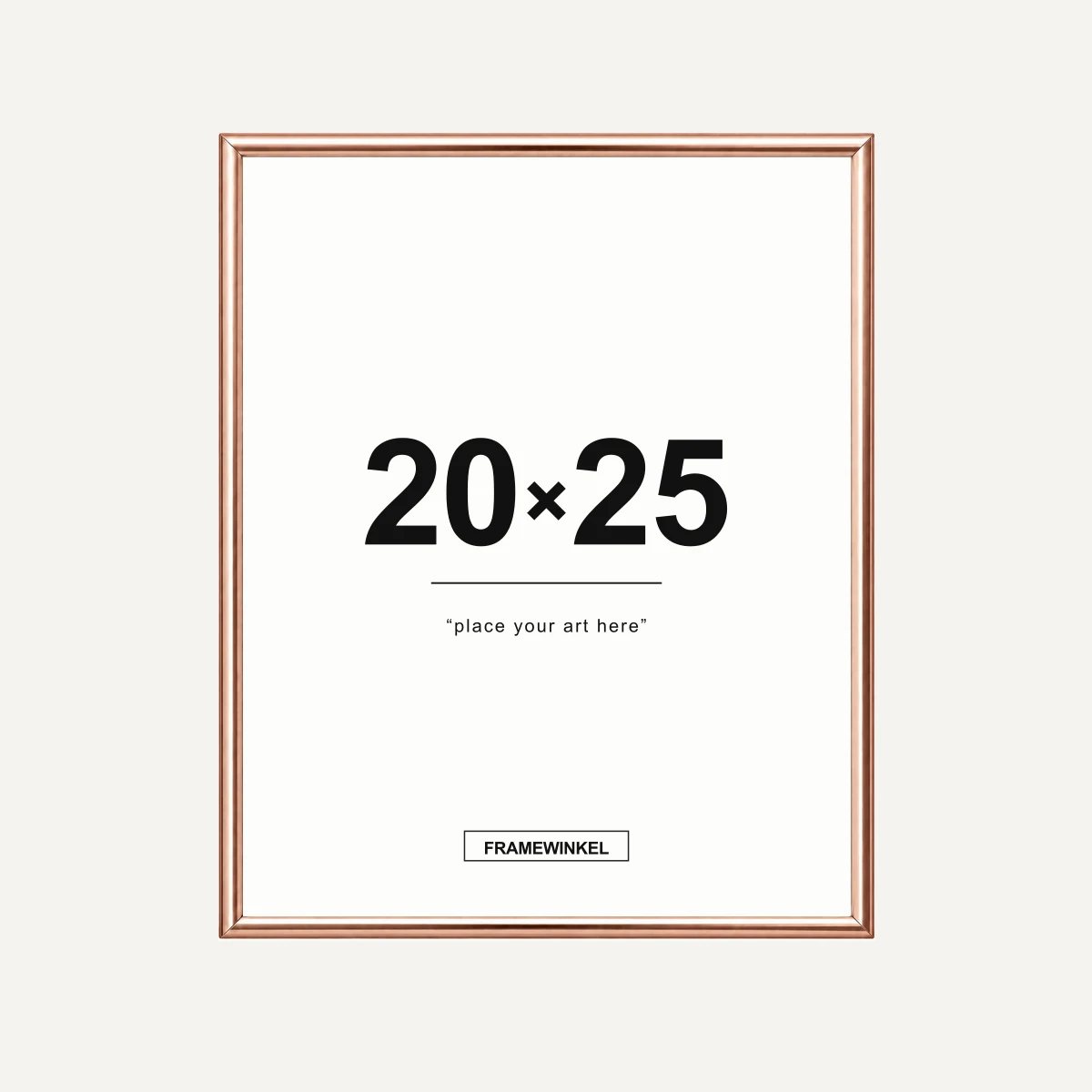 Rosé fotolijst · 20 × 25 cm