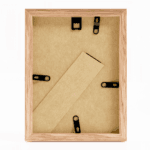 Eiken houten fotolijst 15x21 A5 achterzijde