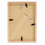 Eiken houten fotolijst 20x31 A4 Achterzijde
