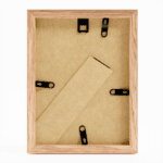 Eiken houten fotolijst 10x15 achterzijde