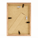 Eiken houten fotolijst 20x28 achterzijde