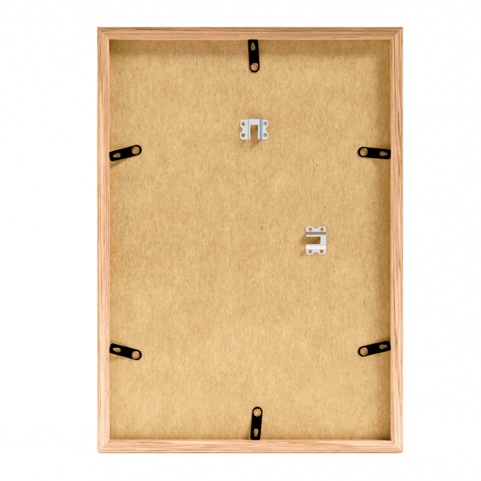 Eiken houten fotolijst 29,7x42 A3 Achterzijde