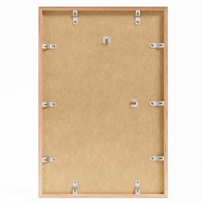 Eiken houten fotolijst 40x60 Achterzijde