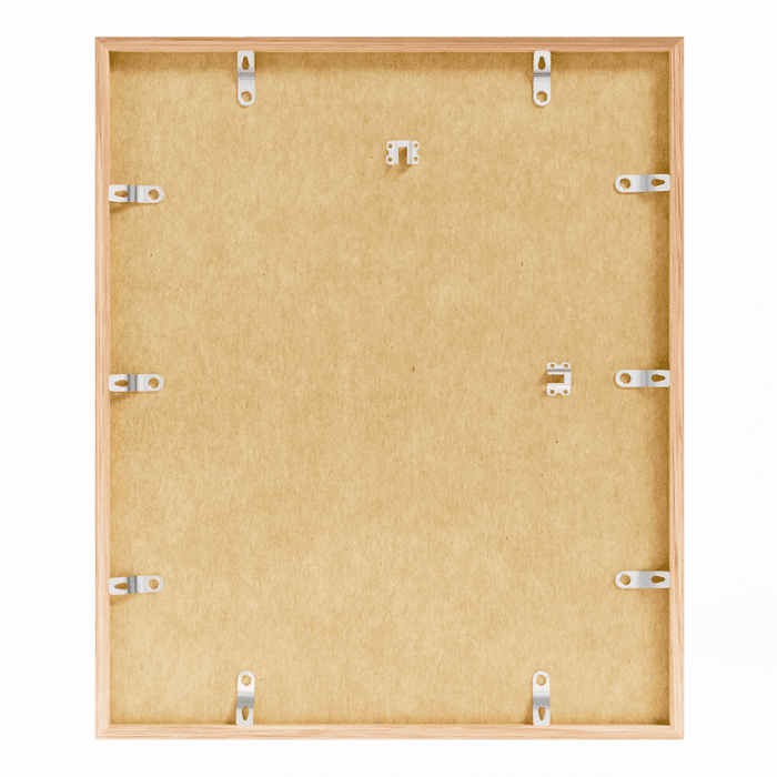 Eiken houten fotolijst 50x60 Achterzijde