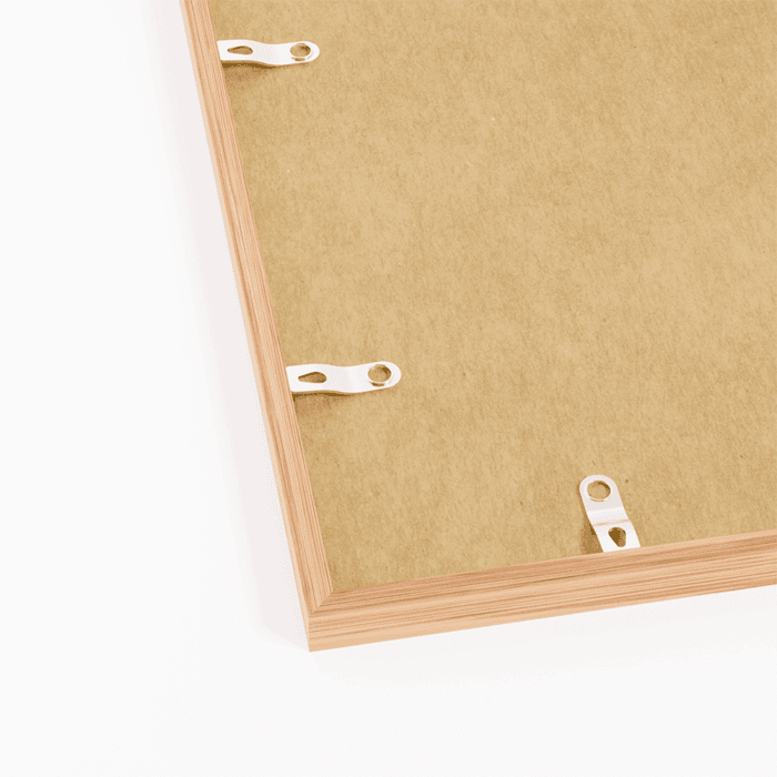 Eiken houten fotolijst 50x70 B2 Zijkant