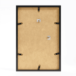 Zwart houten fotolijst 30x45 Achterzijde