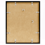 Zwart houten fotolijst 40x50 Achterzijde