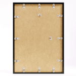 Zwart houten fotolijst 42x59,4 a2 Achterzijde